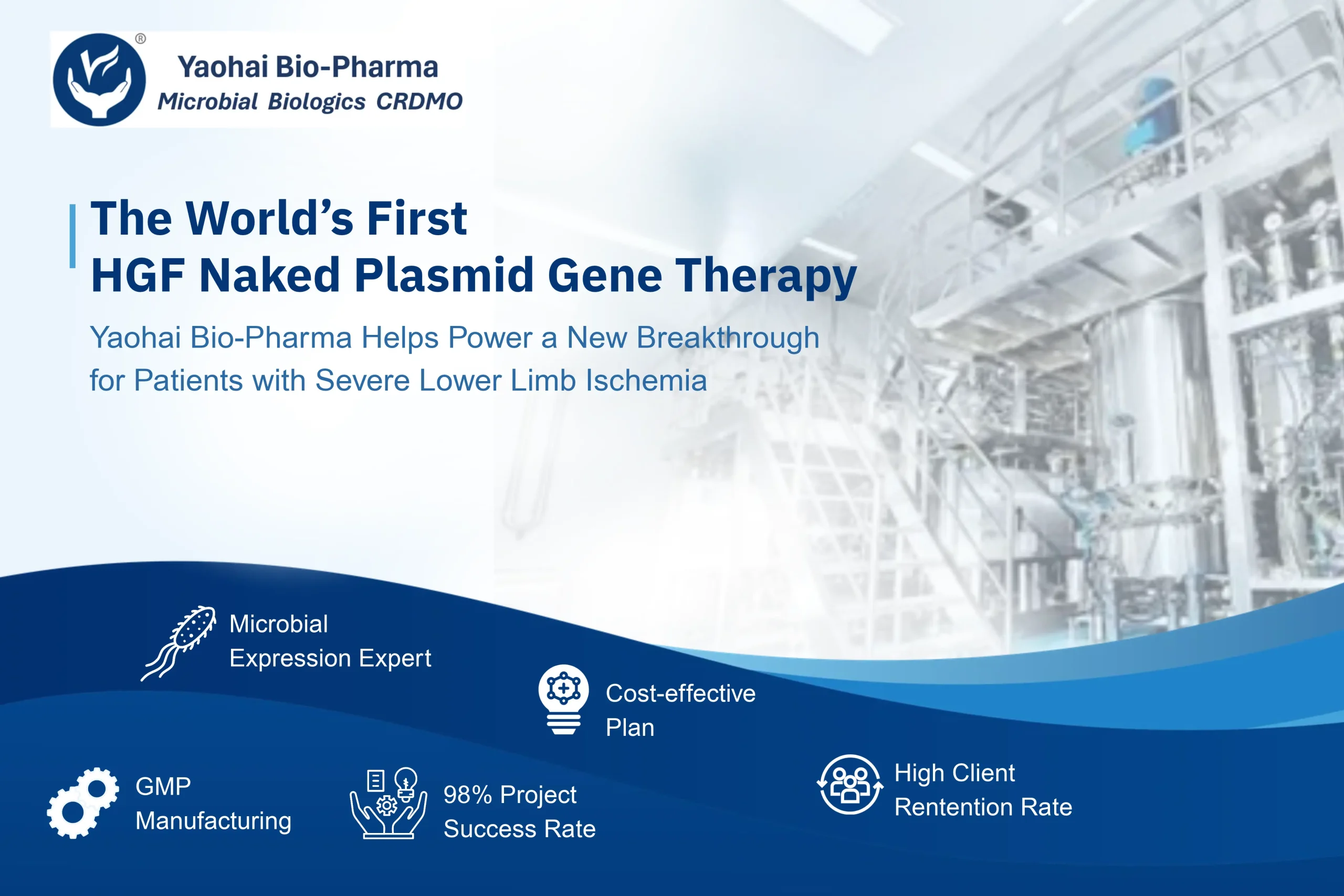 The World’s First HGF Naked Plasmid Gene Therapy